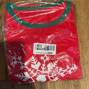 Christmas pajama set Merry Christmas long sleeved pj top& reindeer pj bottomsNIP